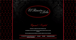 Desktop Screenshot of elrincondelola.com